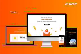 제주항공이 차별화된 브랜드 가치를 한 곳에 모은 &#039;J캠페인&#039; 사이트를 열었다. /사진=제주항공