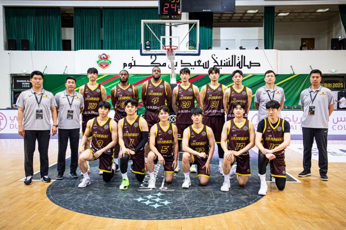 창원 LG가 2025 국제농구연맹(FIBA) 바스켓볼 챔피언스리그(BCL) 아시아에서 조별리그 탈락했다. (BCL Asia 제공)