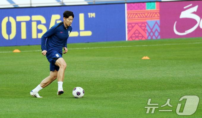 축구대표팀 손흥민. /뉴스1 ⓒ News1 이승배 기자