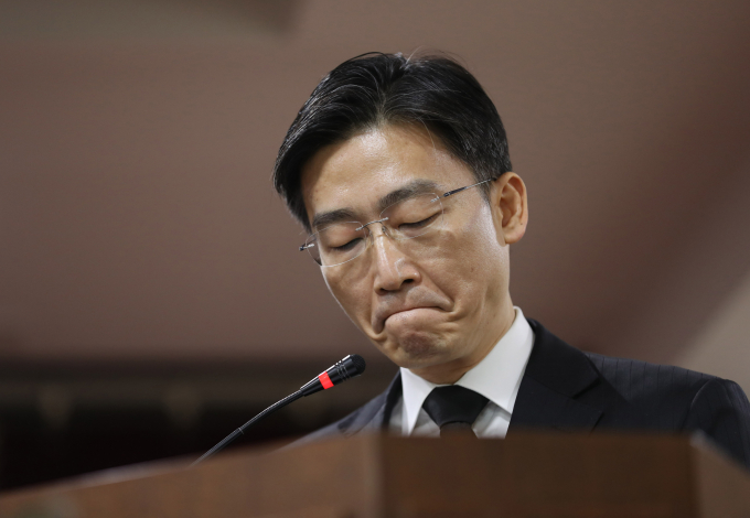 부산시의사회가 보건복지부 장관 후보로 이국종 국군대전병원장을 추천한다고 밝혔다. 사진은 2019년 2월10일 서울 중구 국립중앙의료원에서 열린 '故 윤한덕 중앙응급의료센터장 영결식'에서 이 원장이 추도사를 하는 모습. /사진=머니투데이