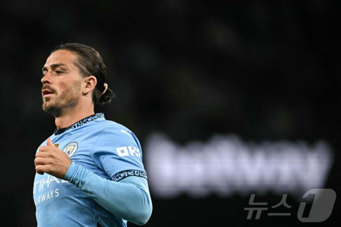 FIFA 클럽 월드컵 출전 명단서 제외된 잭 그릴리시. ⓒ AFP=뉴스1