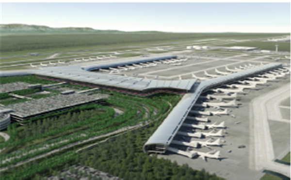 과야킬 신공항 터미널 조감도. /사진제공=인천공항공사