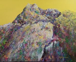 송수근 작 '바위산'