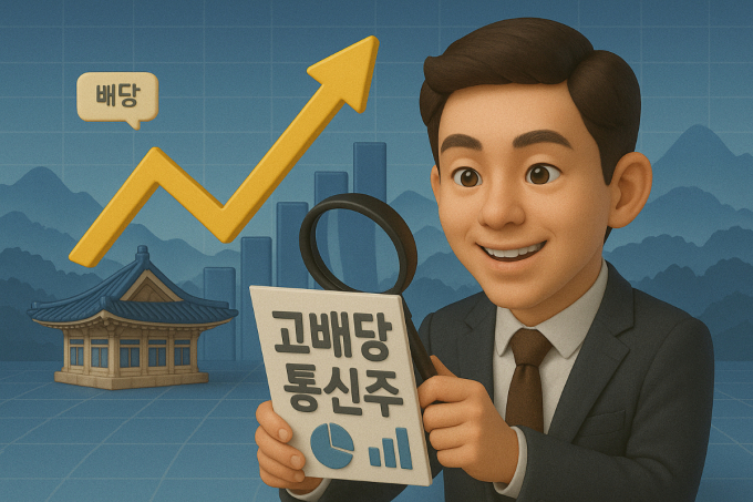 통신주가 '배당촉진제' 수혜주로 주목된다. /그래픽=김은옥 기자(챗GPT)
