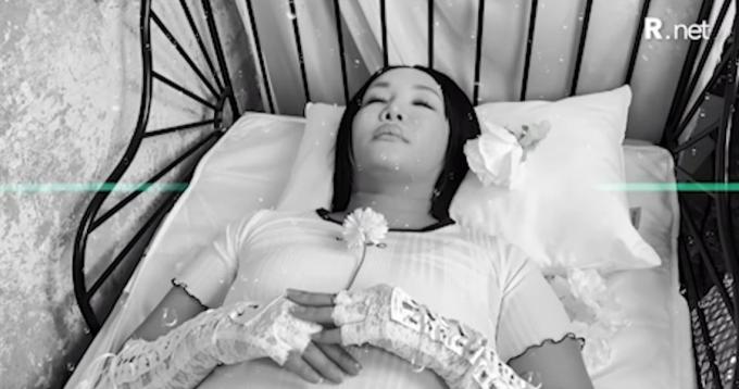 율 부캐릭터를 선보인 랄랄/유튜브 캡처