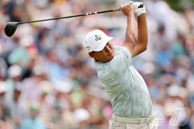 김시우(30)가 US 오픈 공동 29위에 자리했다. ⓒ AFP=뉴스1