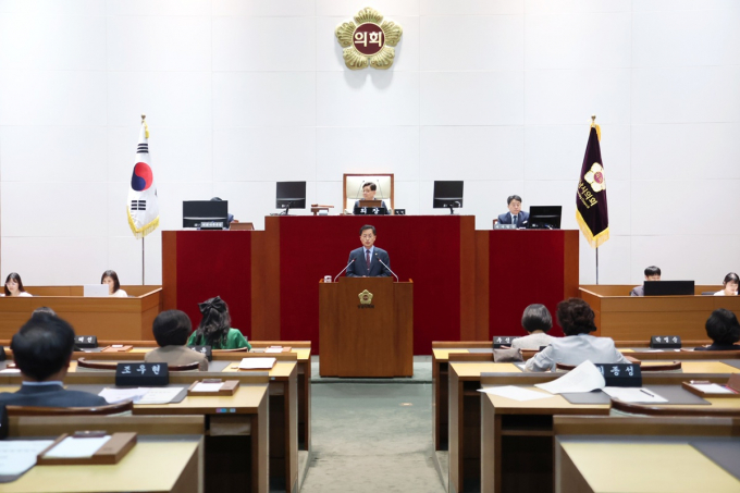 지난 13일 열린 제303회 성남시의회 제3차 본회의 /사진=성남시의회