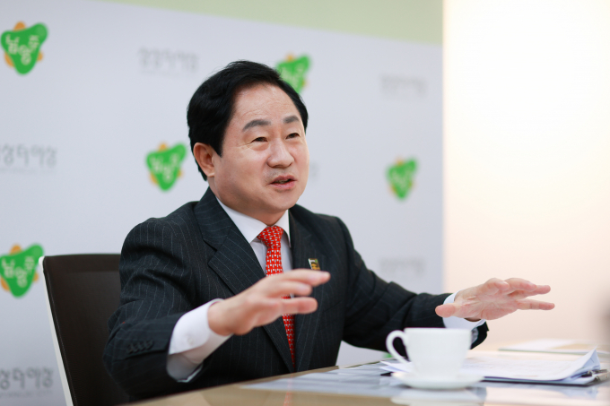 주광덕 남양주시장. /사진제공=남양주시