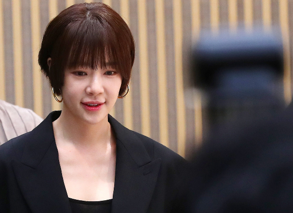 배우 황정음이 횡령한 금액을 전액 변제했다고 밝혔다. 사진은 배우 황정음이 SBS 금토드라마 '7인의 부활' 제작발표회에 참석한 모습. /사진=스타뉴스