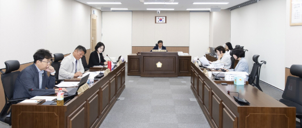 김포시의회 예산결산특별위윈회. 
