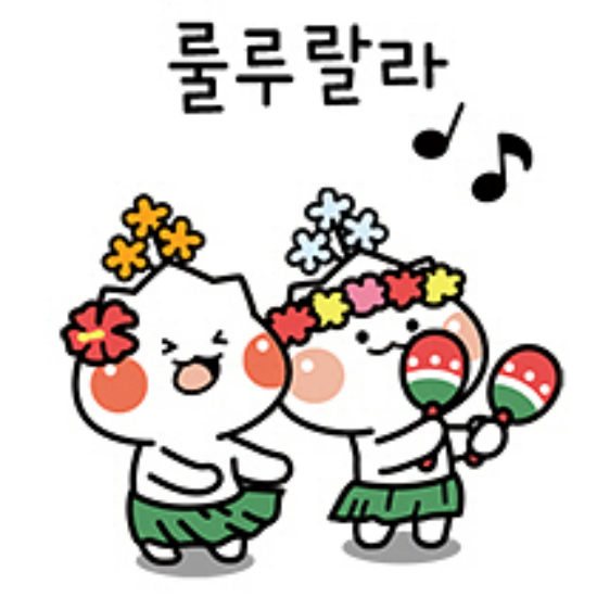 하남시, ‘하남이&방울이’ 여름 카카오톡 이모티콘. /자료제공=하남시