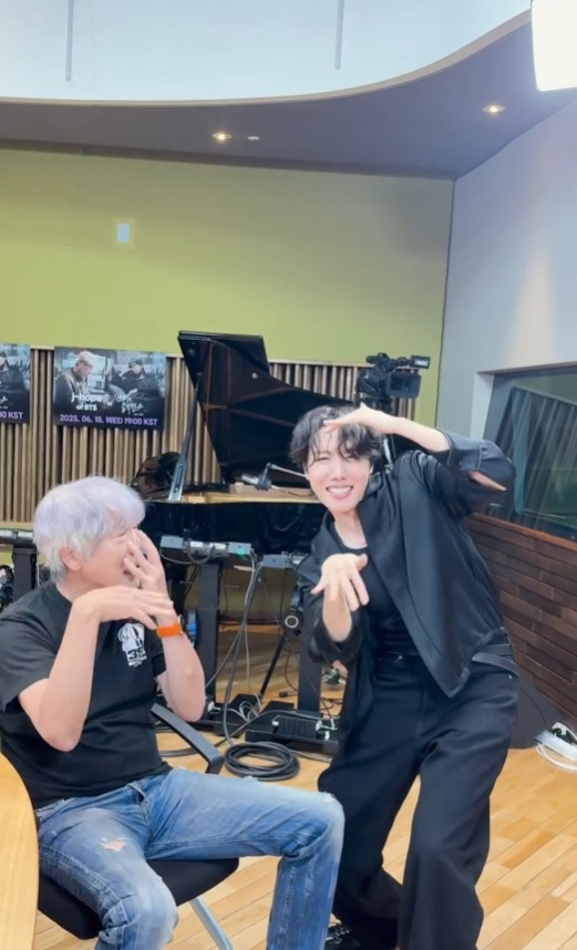 제이홉 댄스 챌린지/인스타그램 캡처