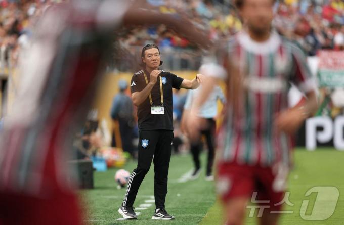 김판곤 울산 HD 감독.  ⓒ AFP=뉴스1