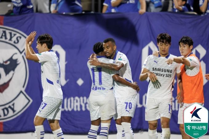 K리그2 2위 수원 삼성.(한국프로축구연맹 제공)