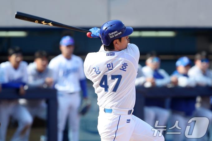 삼성 라이온즈 포수 강민호. 2025.3.9/뉴스1 ⓒ News1 공정식 기자