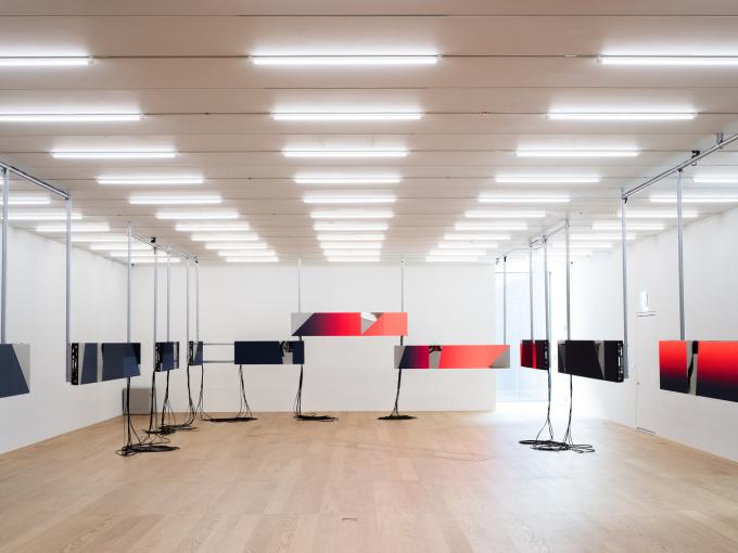 권아람 '피버 아이'展 전시장 전경 (송은문화재단 제공)