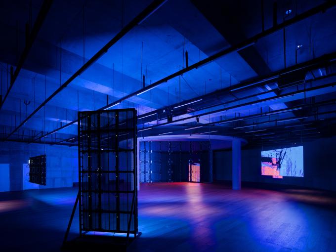 권아람 '피버 아이'展 전시장 전경 (송은문화재단 제공)