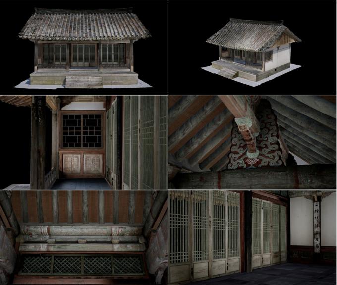 관월당 3D 스캔 (국가유산청 제공)
