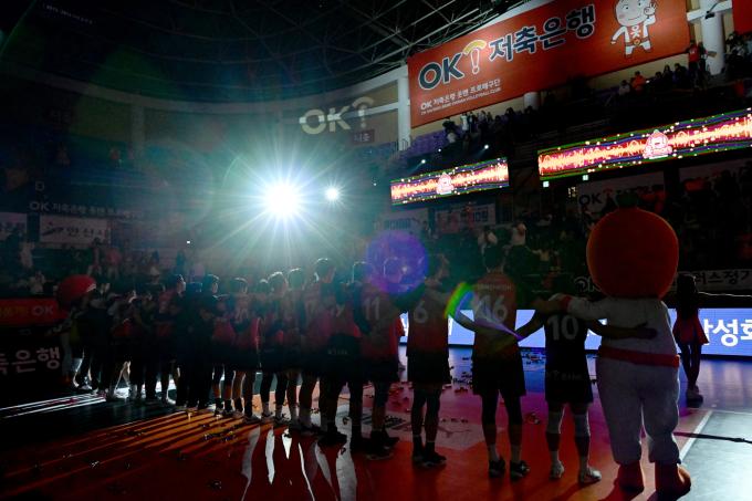 OK저축은행이 안산을 떠나 부산으로의 연고이전을 확정했다.(KOVO제공)