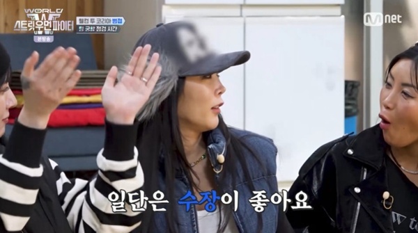 Mnet '월드 오브 스트릿 우먼 파이터' 캡처