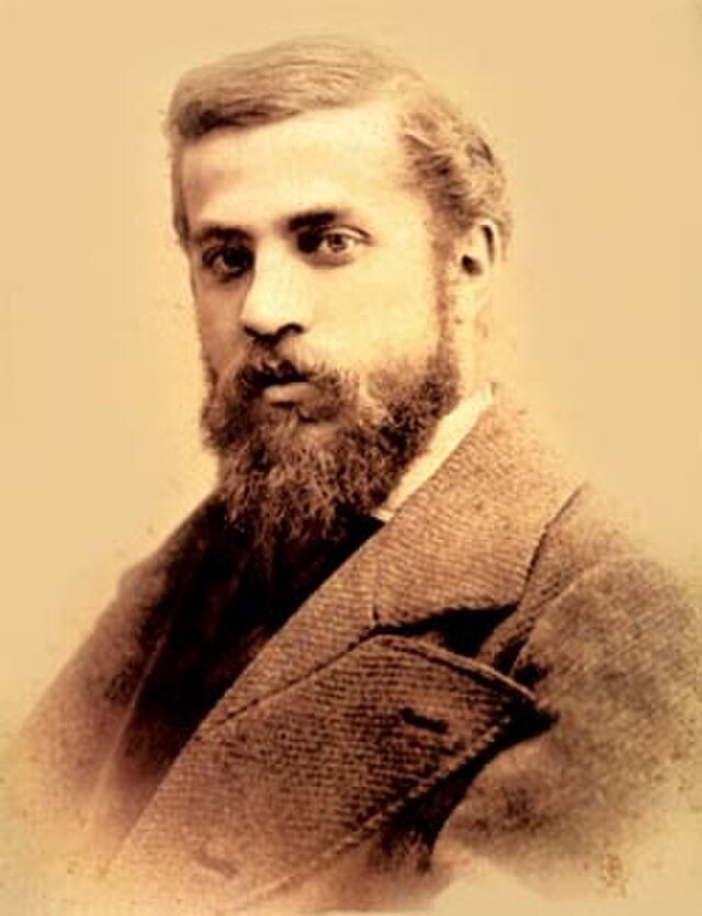 안토니 가우디. (출처: Pau Audouard, 1878, Public domain, via Wikimedia Commons)