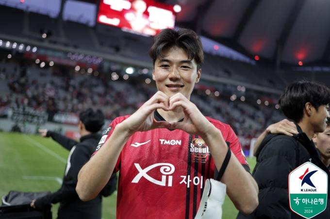 포항으로의 이적을 직접 밝힌 기성용(한국프로축구연맹 제공)