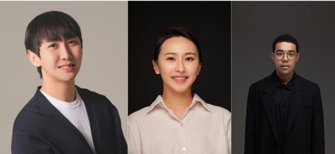 (왼쪽부터) 김현섭, 이고운, 이하느리 작곡가(세종문화회관 제공)