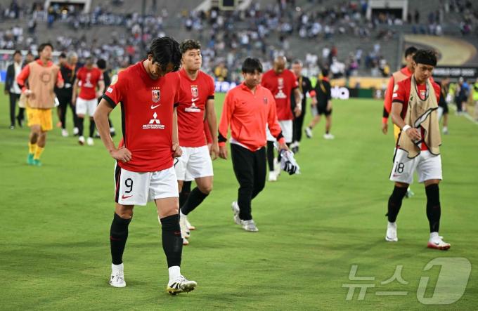 우라와 레즈가 몬테레이에 0-4로 패했다. ⓒ AFP=뉴스1