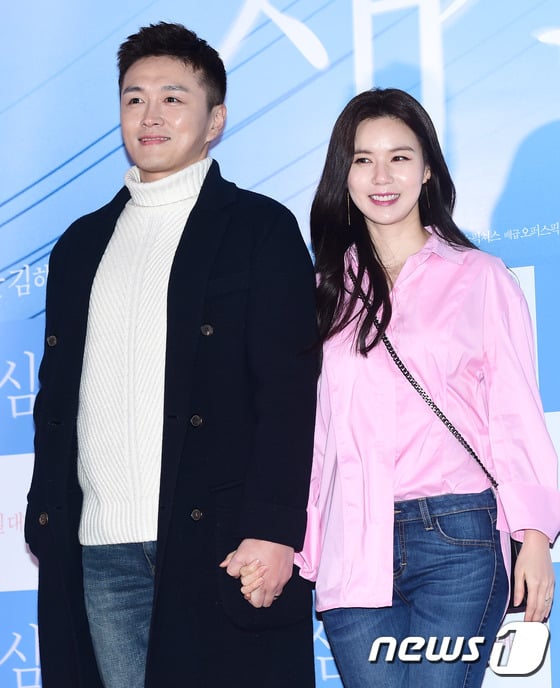 배우 진태현, 박시은 부부  ⓒ News1 권현진 기자