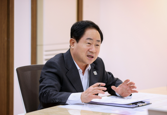 주광덕 남양주시장. /사진제공=남양주시