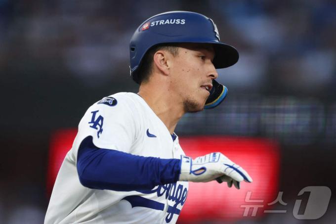 내셔널리그 2루수 결선 투표 후보에 오른 토미 에드먼(LA 다저스). ⓒ AFP=뉴스1