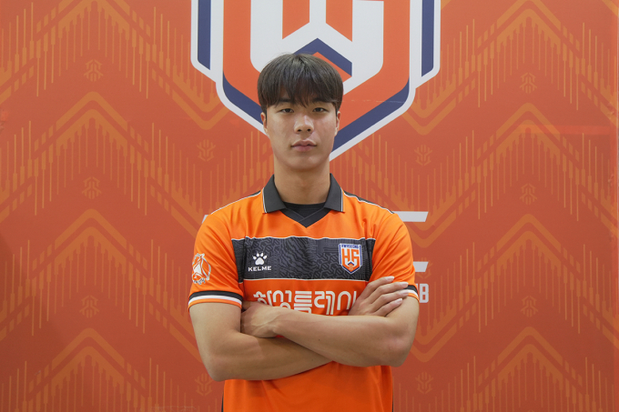 화성FC가 미드필더로 영입한 박재성 선수. /사진제공=화성FC