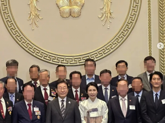 배우 신현준이 지난 27일 진행된 '호국 보훈의 달, 대통령의 초대' 행사에서 이재명 대통령 부부를 만났다. /사진=신현준 인스타그램 