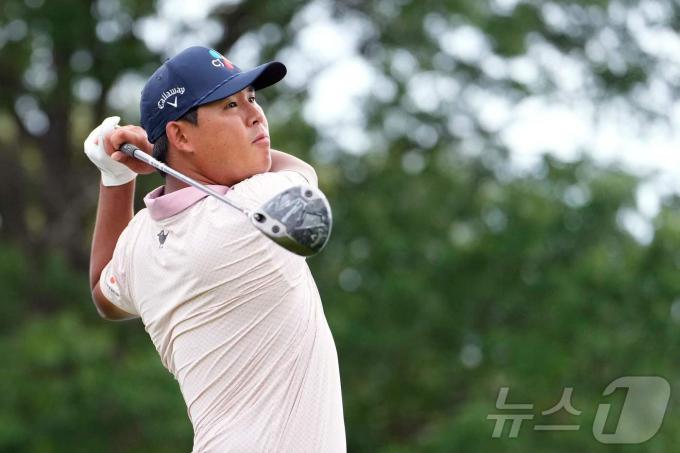 미국프로골프(PGA) 투어의 김시우. ⓒ AFP=뉴스1