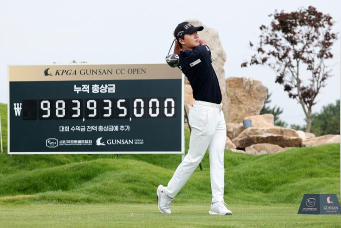 KPGA 투어의 옥태훈.(KPGA 제공)