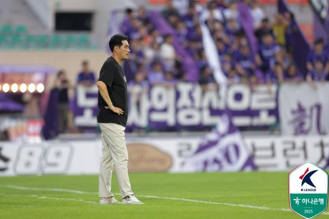 유변훈 FC안양 감독. (한국프로축구연맹 제공)