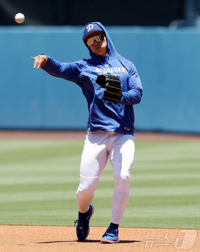 김혜성(26·LA 다저스). ⓒ AFP=뉴스1