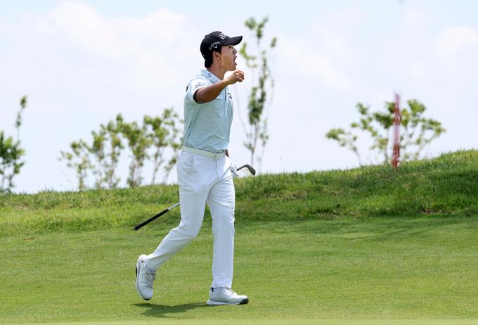 한국프로골프(KPGA) 투어에서 2연속 우승을 차지한 옥태훈. (KPGA 제공)