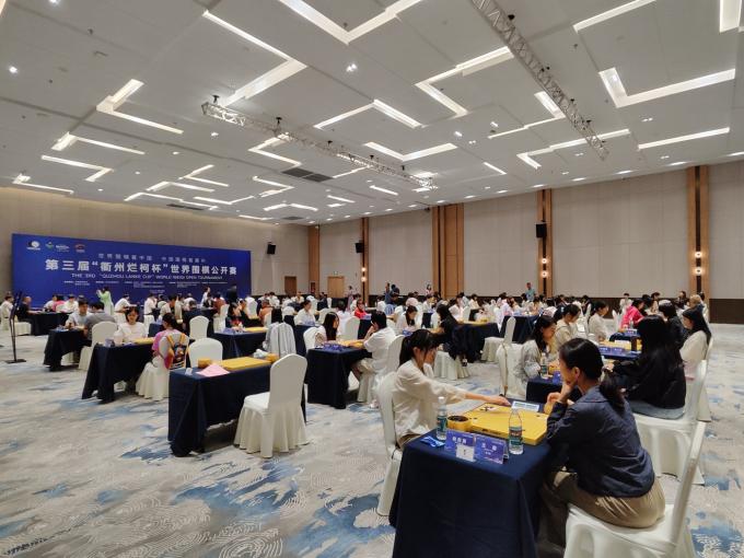 제3회 취저우 란커배 예선 모습. (한국기원 제공)