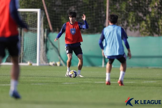 울산 HD에서 리퍼링으로 임대를 떠나는 정성빈. (한국프로축구연맹 제공)