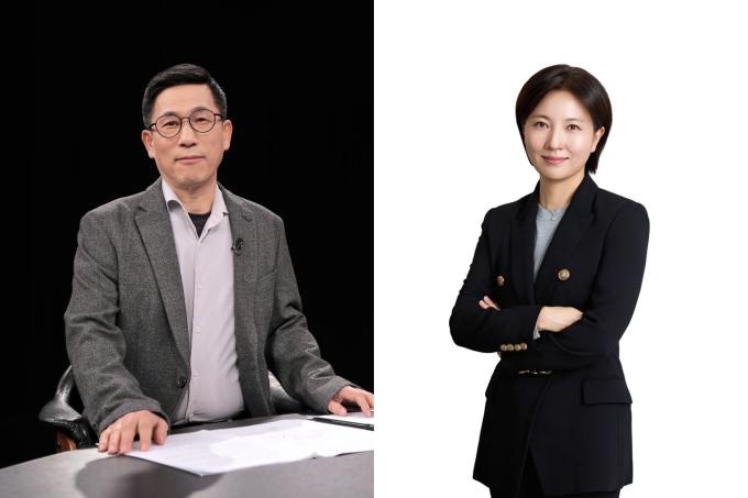 진중권 동양대 교수와 임윤선 변호사 / TV조선 제공