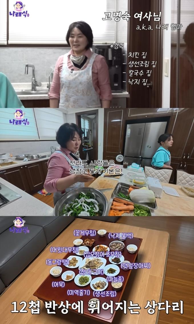 유튜브 채널 '나래식' 캡처