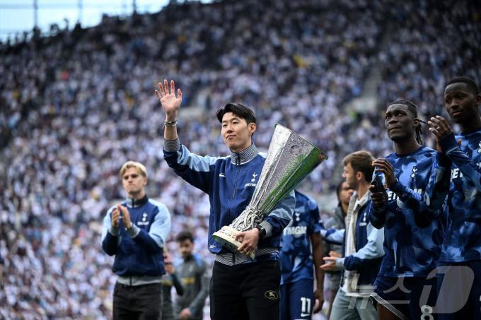 토트넘 홋스퍼의 손흥민ⓒ AFP=뉴스1