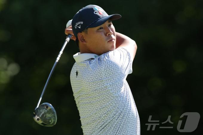 미국프로골프(PGA) 투어의 김시우.  ⓒ AFP=뉴스1