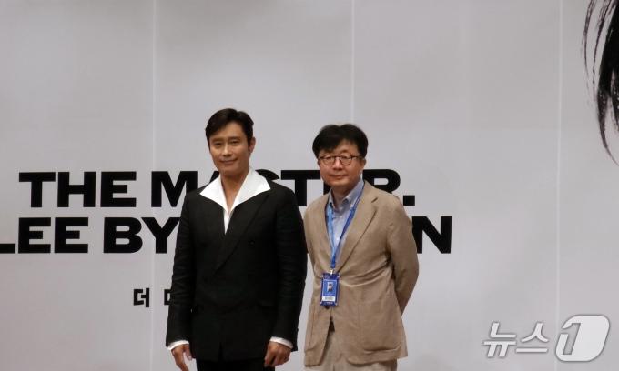 이병헌과 신철 집행위원장은 4일 오후 부천시 원미구 현대백화점 중동점에서 제29회 부천 국제판타스틱영화제(BIFAN) 배우 특별전 기자회견을 진행했다. ⓒ 뉴스1 고승아 기자