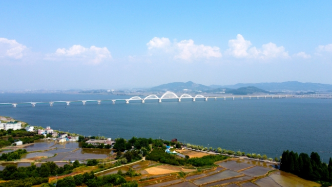 평택호 전경. /사진제공=평택시