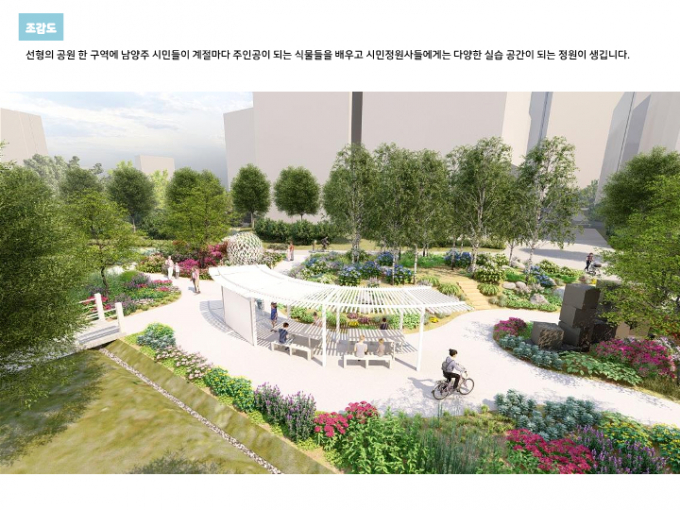 '2025 남양주정원문화박람회’ 플라워가든 조감도. /사진제공=남양주시