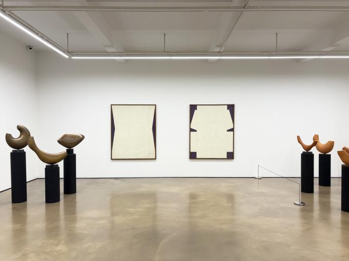 류경채·류훈 '공(空)-존'展 전시 전경 (학고재 제공)
