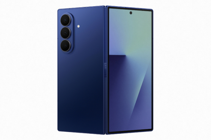 9일(현지시각) 미국 뉴욕 브루클린 듀갈 그린하우스(Duggal Greenhouse)에서 '갤럭시 언팩 2025(Galaxy Unpacked 2025)' 행사 열린 가운데 이날 공개된 대화면 폴더블폰 '갤럭시 Z 폴드7'. /사진=삼성전자