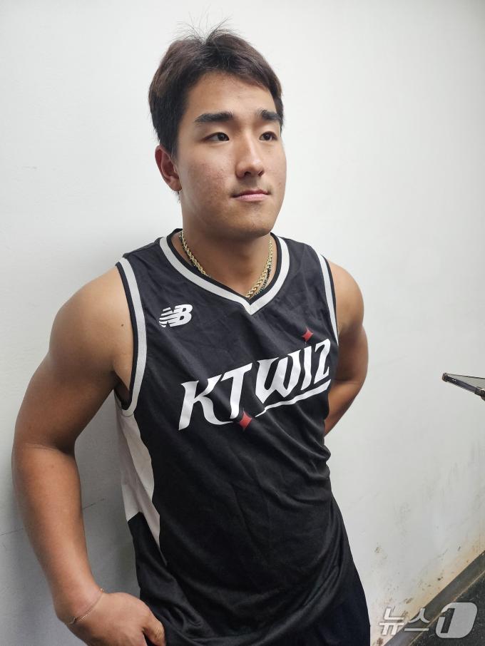 KT 위즈 안현민. ⓒ News1